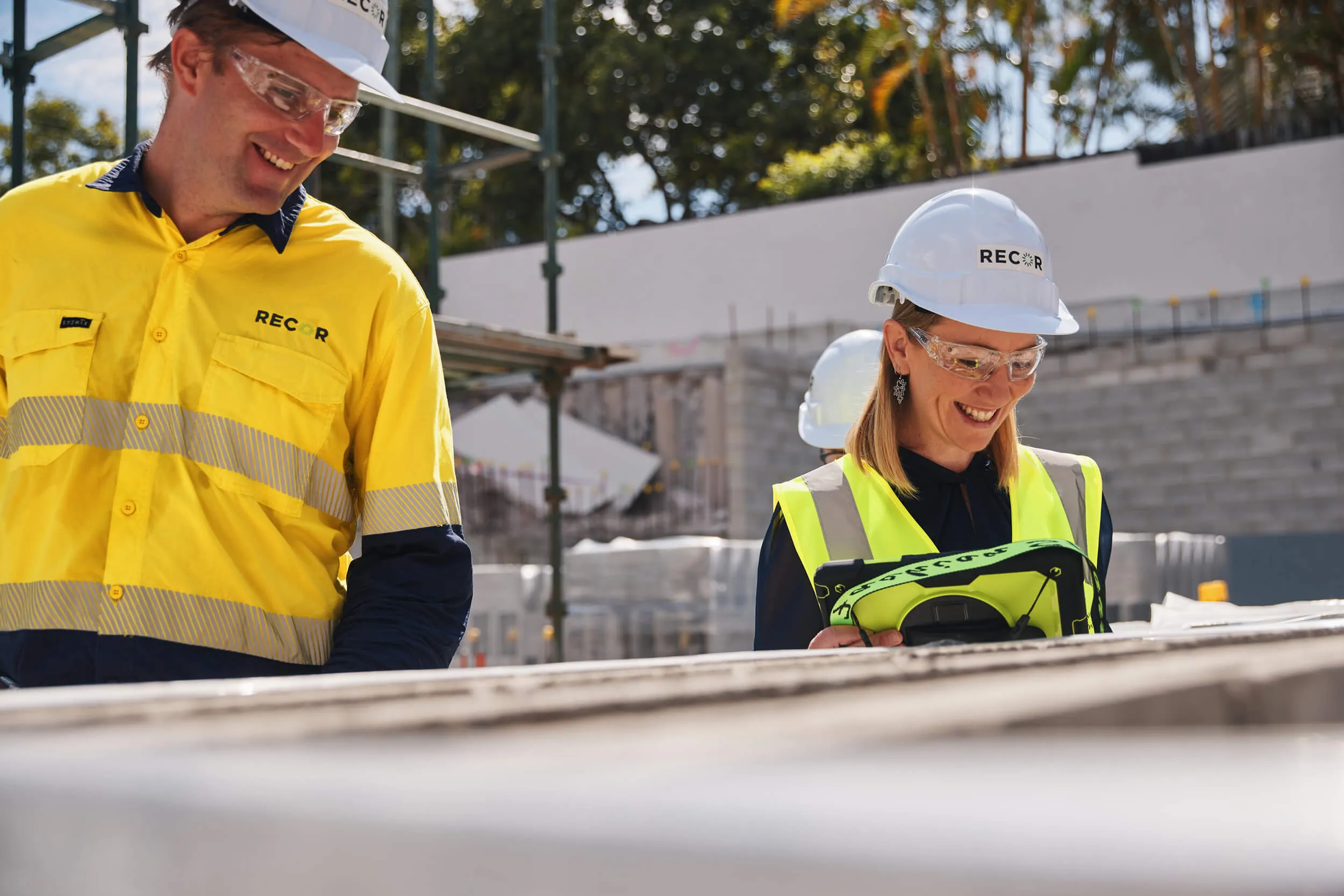 RECOR team delivering client-side project management for council capital works