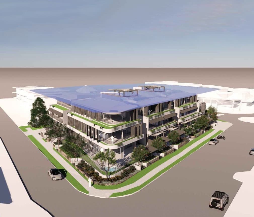 Gympie Terrace Noosaville mixed-use development on highly constrained site