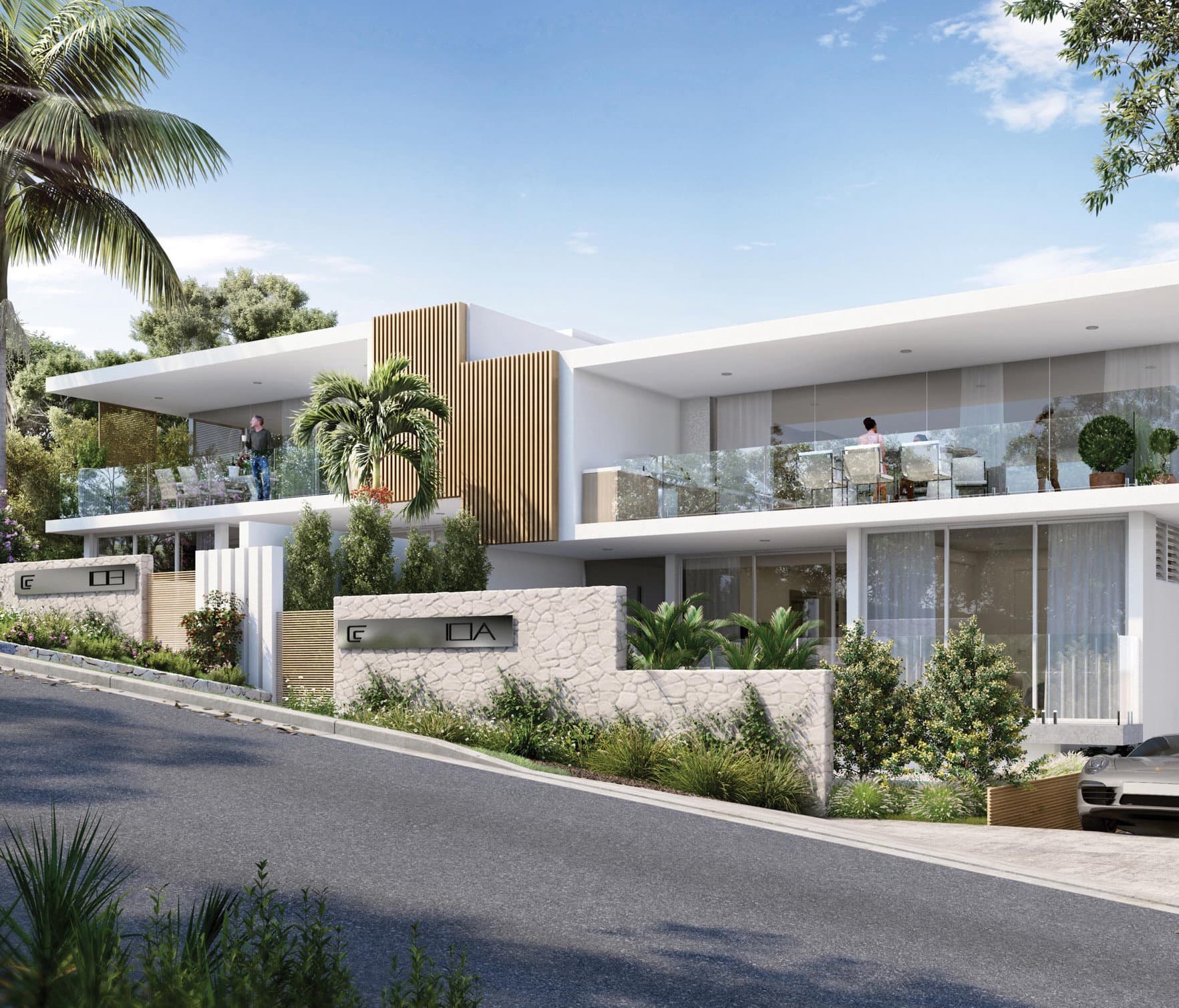 Noosa Villas multi-storey residential development on constrained Sunshine Coast sites