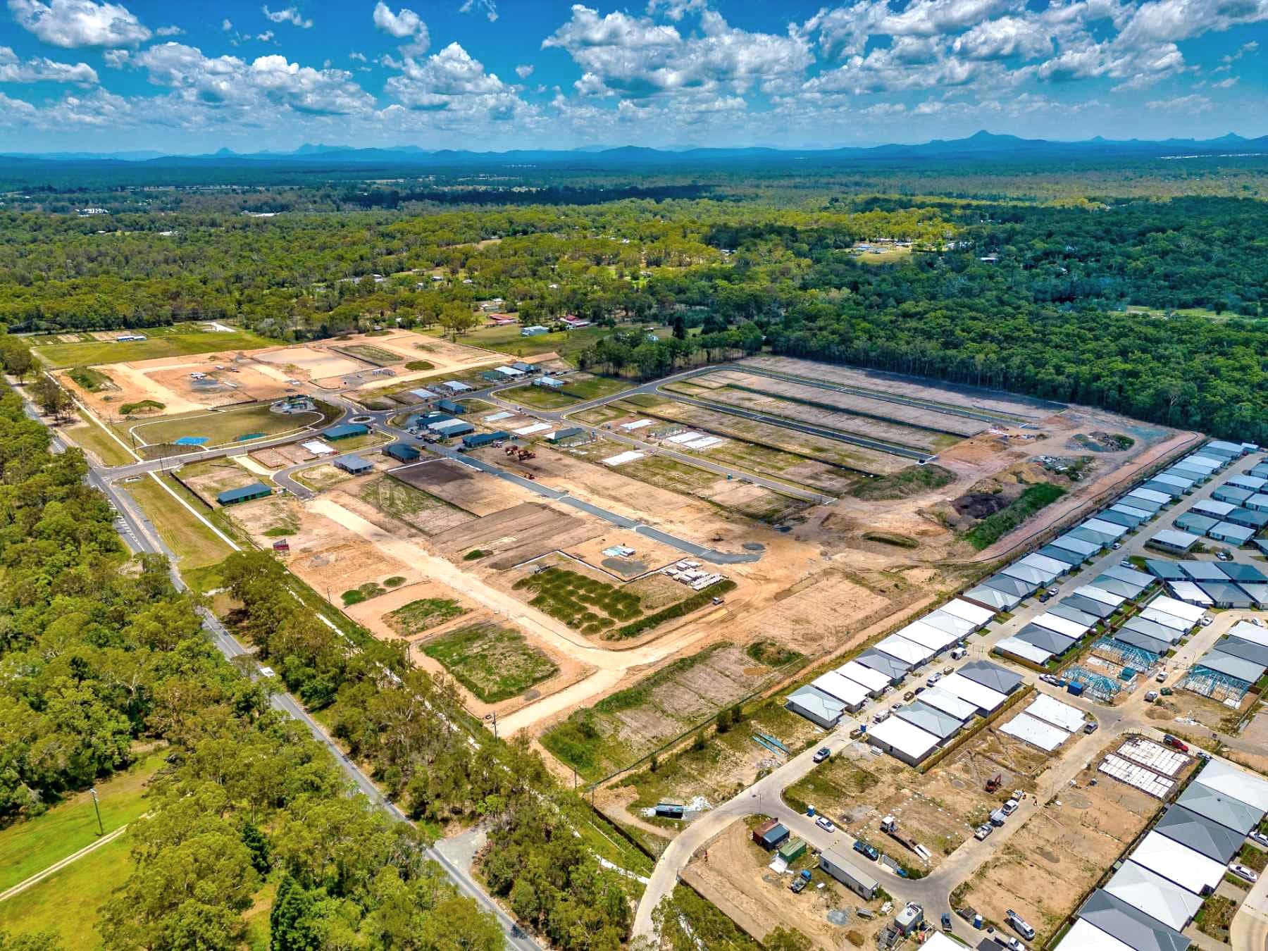 Sungold Road 30-lot residential subdivision at Chambers Flat